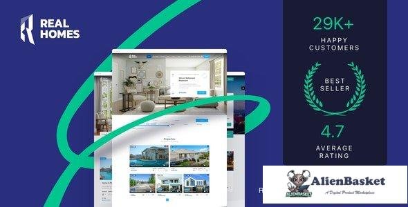 40194 RealHomes v4.2.1 - Estate Sale and Rental WordPress Theme 