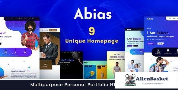 35083 Abias - Multipurpose Bootstrap 5 HTML Template 