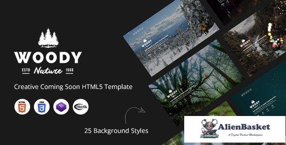 35089 Woody - Creative Coming Soon HTML5 Template 