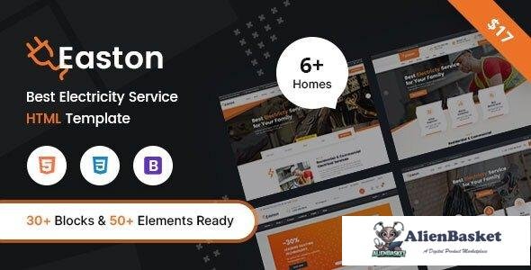 35092 Easton - Electricity Services HTML Template 