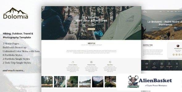 35150 Dolomia - Hiking, Outdoor, Mountain Guide WordPress Theme 