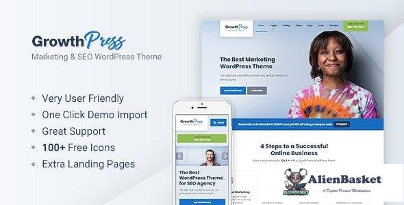 35161 GrowthPress v1.6.3 - Marketing and SEO WordPress Theme 