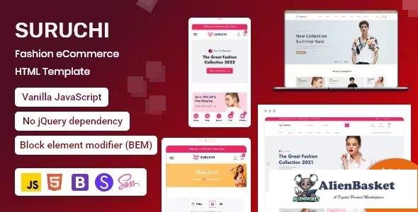 35173 Suruchi v2.0.6 - Fashion eCommerce HTML Template 