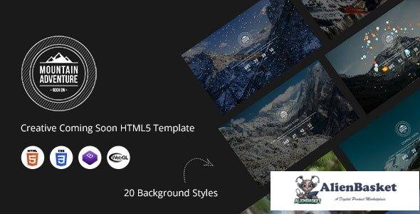 35200 Mountain - Creative Coming Soon HTML5 Template 