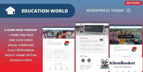 35218 Education World WordPress Theme 