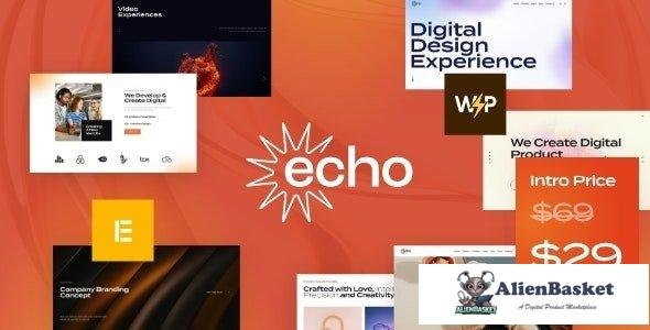 35219 Echo v1.0 - Digital Marketing & Creative Agency WordPress Theme 