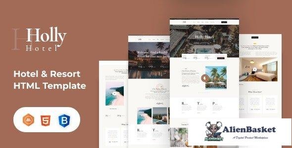 35246 Holly - Hotel & Resort HTML Template 