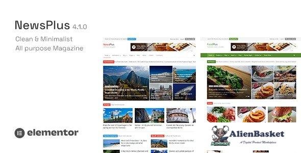 39284 NewsPlus v4.2.0 - News and Magazine WordPress theme 