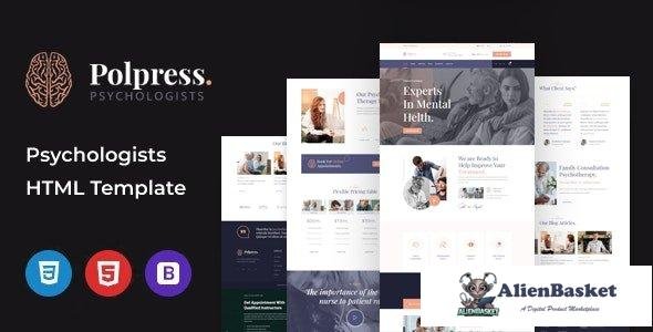 35311 Polpress - Psychiatric therapy HTML Template 