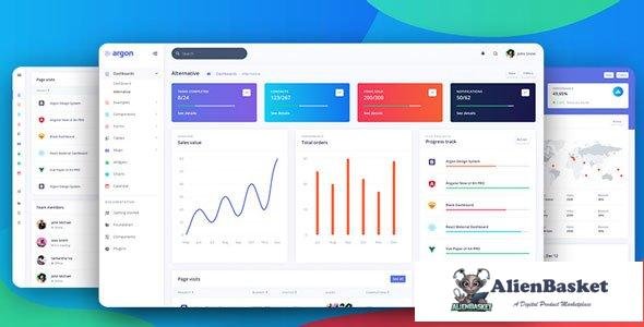35318 Argon Dashboard Pro BS4 v1.2.1 