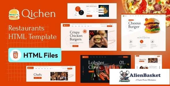35327 Qichen v1.0 - Fast Food & Restaurant HTML Template 