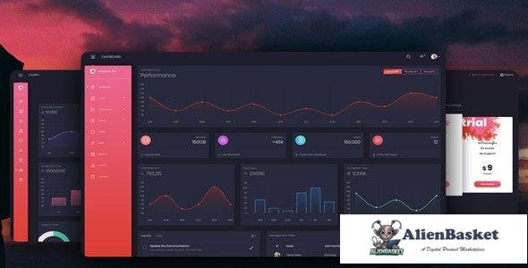 35328 Black Dashboard PRO Angular v1.3.0 