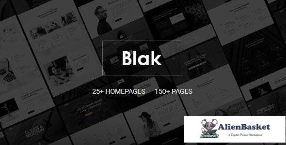 35336 Blak - Responsive MultiPurpose HTML5 Website Template 