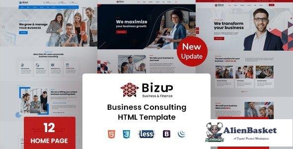 35387 Bizup - Business Consulting HTML Template 