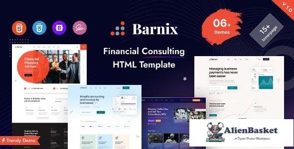 35391 Barnix - Business & Financial HTML Template 