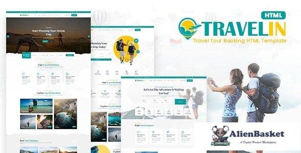 35395 Travelin - Travel Tour Booking HTML Templates 