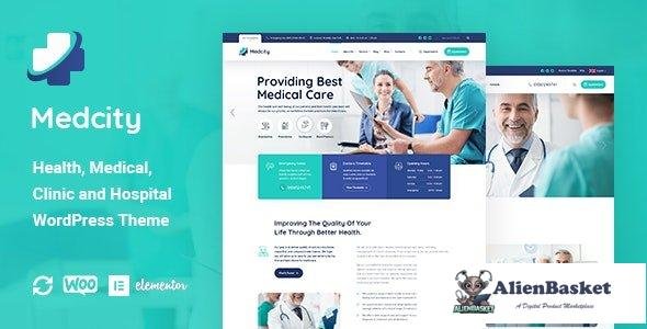 35413 Medcity v1.0.2 - Health & Medical WordPress Theme 