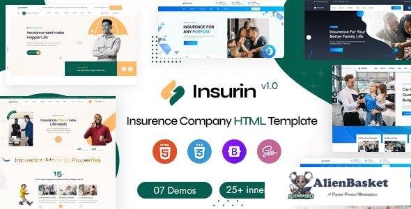 35425 Insurin - Insurance Company HTML Template 