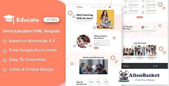 35426 Educato - Online Education HTML Template 