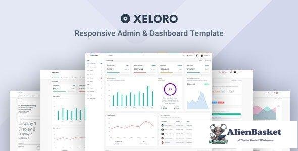 35432 Xeloro - Admin & Dashboard Template 