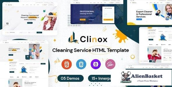 35477 Clinox - Cleaning Services HTML Template 