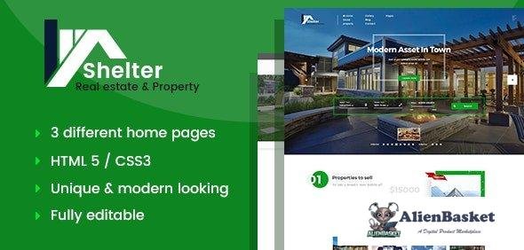 35496 Shelter - Real Estate Template 