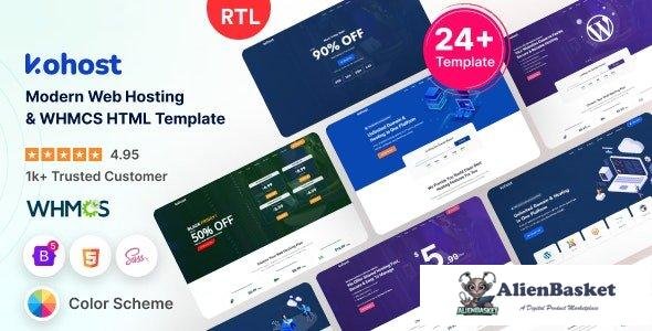 35790 Kohost v9.5.3 - Modern Web Hosting & WHMCS Template 