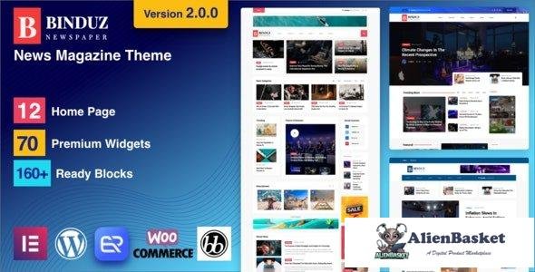 35630 Binduz v2.0.0 - Blog Magazine Newspaper Theme 