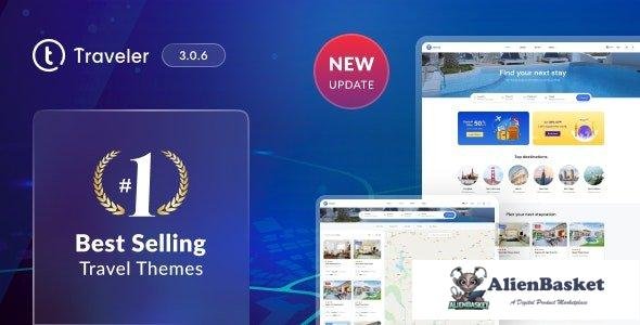 37891 Traveler v3.0.8 - Travel Booking WordPress Theme 