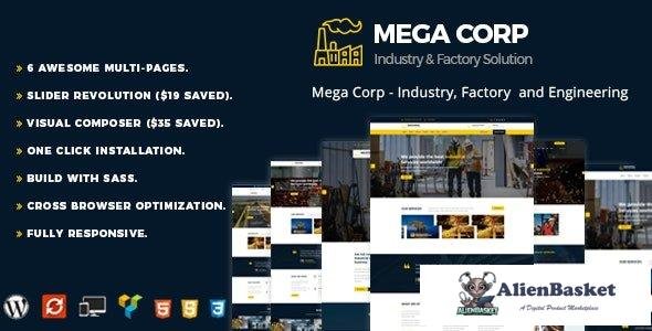 35788 MegaCorp v2.3 - Industry & Factory WordPress Theme 