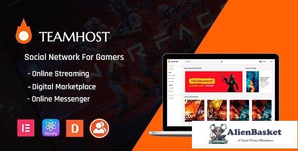 35898 TeamHost v0.1.0 - Gaming Community Theme 