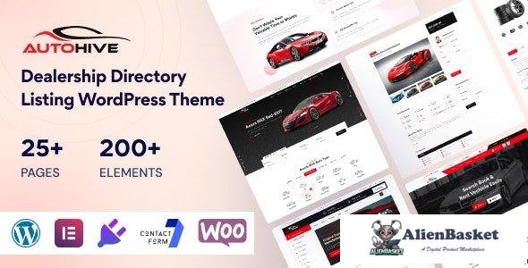 35900 Autohive v1.0.0 - Car Dealer & Rental WordPress Theme 