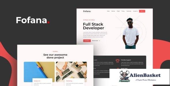 36075 Fofana - Personal Portfolio Template 