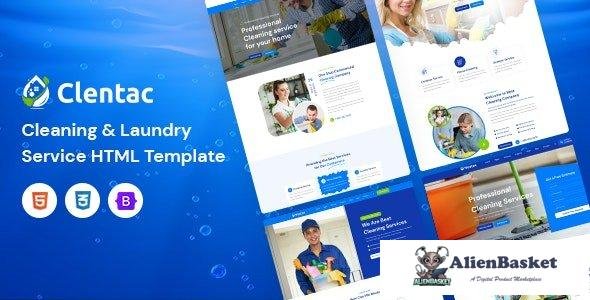 36194 Clentac - Cleaning Services Template 