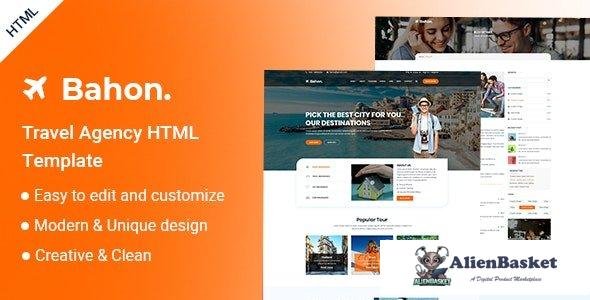 36210 Bahon - Travel Agency HTML5 Template 