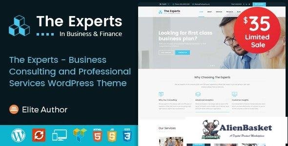 36245 The Experts v3.2 - Business Consulting and Professional Services WordPress Theme 