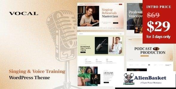 36822 Vocal v1.1.0 - Singing & Voice Artist WordPress Theme 