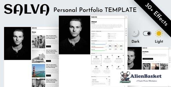 36319 Salva - Personal Portfolio Html Template 