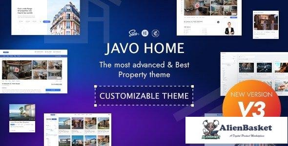 36375 Javo Home v3.4 - Real Estate, Property WordPress Theme 