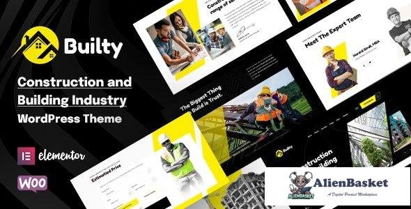 38644 Builty v1.2.1 - Construction WordPress Theme 