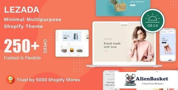 36929 Lezada v4.0.2 - Fully Customizable Multipurpose Shopify Theme 