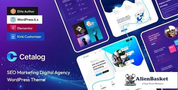 36762 Cetalog v1.0.2 - Marketing & SEO Agency WordPress Theme 