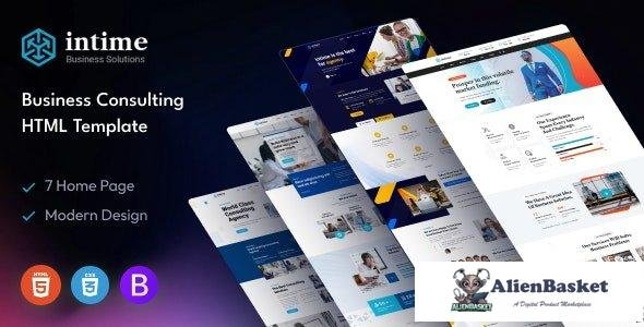 36861 Intime - Business Consulting HTML Template 