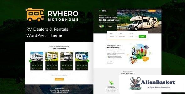 36920 Rvhero - RV rental HTML Template 