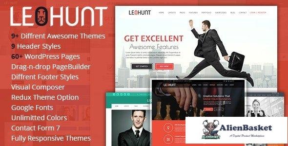 36924 LeoHunt v1.0 - Responsive MultiPurpose WordPress Theme 