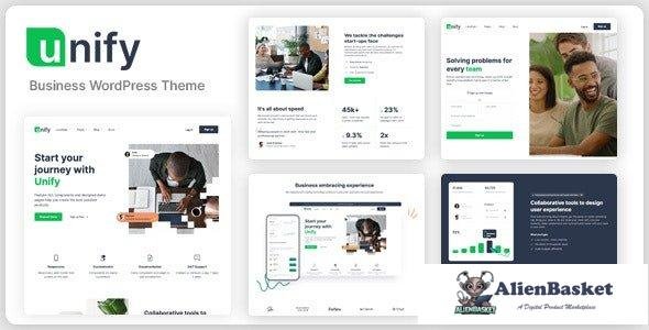 37051 Unify v1.0 - Multipurpose Business WordPress Theme 