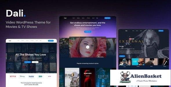 37052 Dali v1.0 - Movies & TV Shows WordPress Theme 