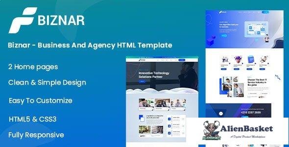 37085 Biznar - Business Agency HTML Template 