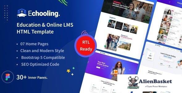 37092 Echooling - Education HTML Template 