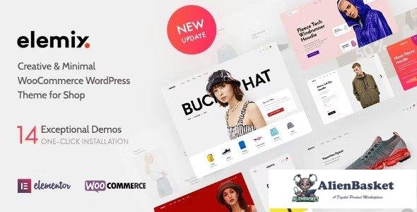 37273 Elemix v1.2.4 - Modern & Creative Elementor WooCommerce Theme 